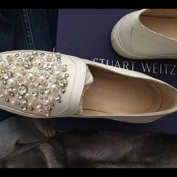 Stuart Weitzman pearl shoes - Picture 4 of 8
